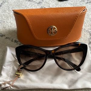 Tory Burch tortoise sunglasses